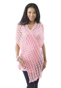 Pink Ribbon Shawl