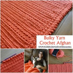 Bulky Yarn Crochet Afghan