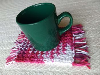 Eyelet Mug Rug