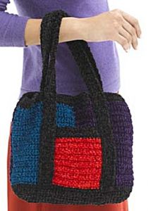 Color Block Tote