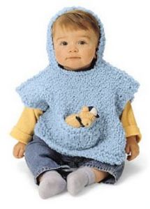 Hooded Baby Poncho