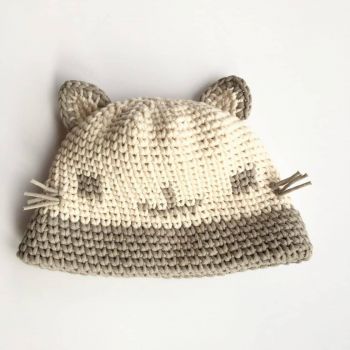 Kitty Cat Face Hat
