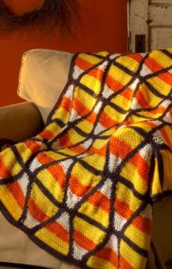 Candy Corn Throw