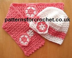 Girls Hat & Scarf Set