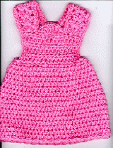 Crochet Patterns Galore - Jumper Dress for 18