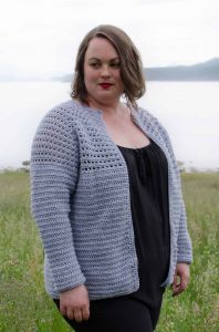 Simple Top Down Raglan Cardigan