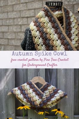 Autumn Spike Cowl