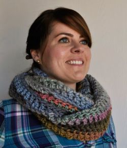 Long Crochet Cowl 