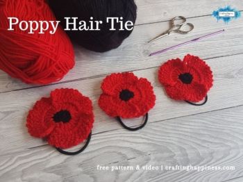 Poppy Hair Tie