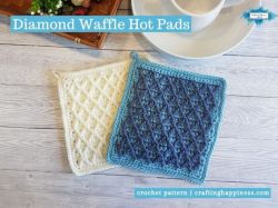 Diamond Waffle Hot Pad