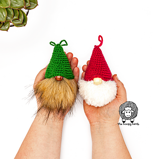 Gnome Christmas Tree Ornament