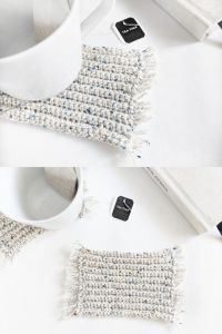 Crochet Mug Rug Coasters