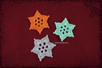 Mini star snowflakes