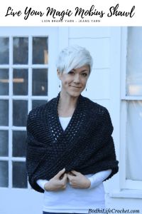 Live Your Magic Mobius Shawl