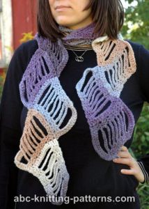 Ocean Wave Scarf