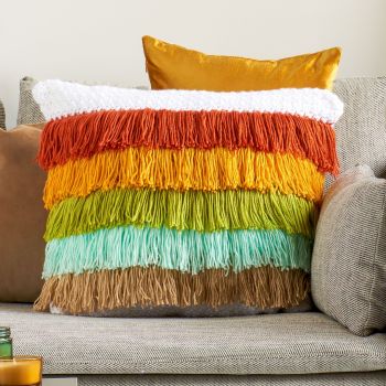 Fabulous Fringe Pillow