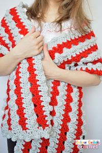 Crochet Heart Shawl