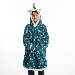 Unique Unicorn Kids Blanket Hoodie