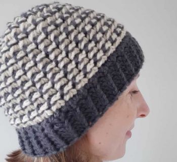 Trinity Stitch Crochet Hat
