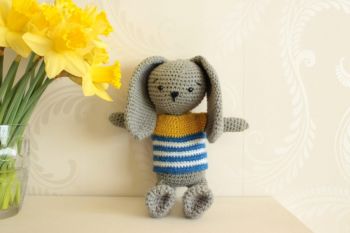 Theo Bunny No Sew Amigurumi