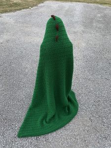 Dinosaur Hooded Blanket