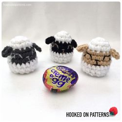 Easter Egg Lamb Creme Egg Cosy & Pencil Topper