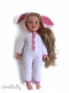 Bunny dolls onesie
