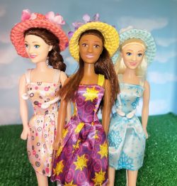 Fashion Doll Easter Bonnet