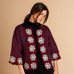 Sigulda Tunisian Crochet Jacket