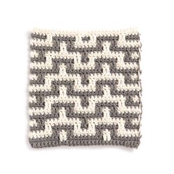 Mosaic Stitch Dishcloth