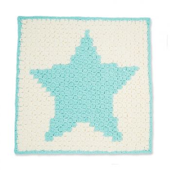 C2C Big Star Blanket