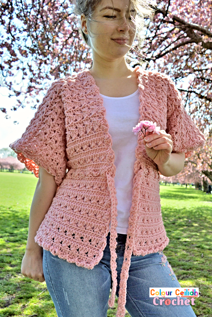 Crochet Patterns Galore - Lace Kimono Cardigan
