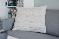 Simple Crochet Pillow Cover