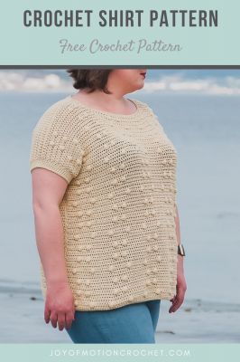 Crochet Shirt with Bobbles
