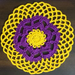 Sunny Summer Crochet Doily Tutorial