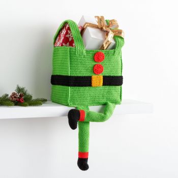 Santa and His Elf Gift Bags