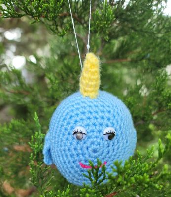 Narwhal Ornament