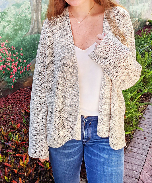 Crochet Patterns Galore - Easy Breezy Cardigan