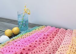 6 weeks of summer crochet shawl