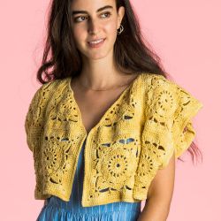 Crochet Motif Bolero