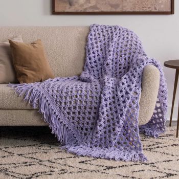 Bernat Love Knot Blanket