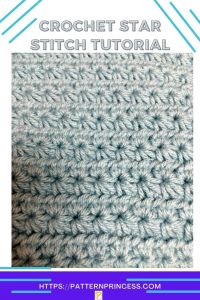 Crochet Star Stitch Tutorial