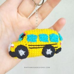 School Bus Amigurumi