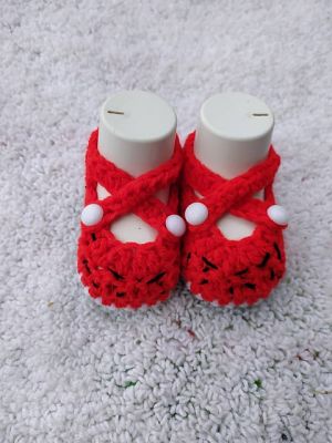 Criss-cross Strap Baby Girl Shoes