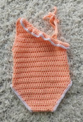 Crochet Baby Girl Romper