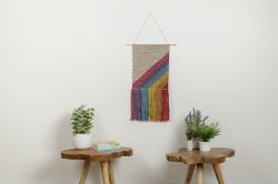 Rainbow Showers Wall Hanging