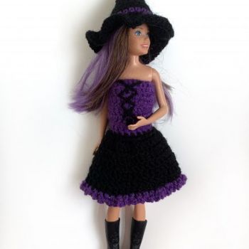 Barbie Dolls Halloween Witch Costume
