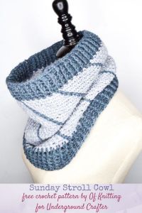 Sunday Stroll Crochet Cowl