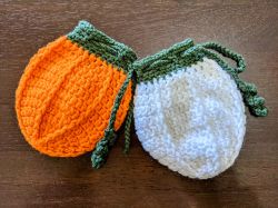 Drawstring Pumpkin Pouch