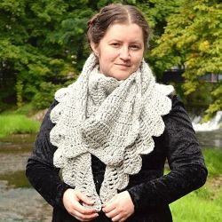 Dove Wings Shawl